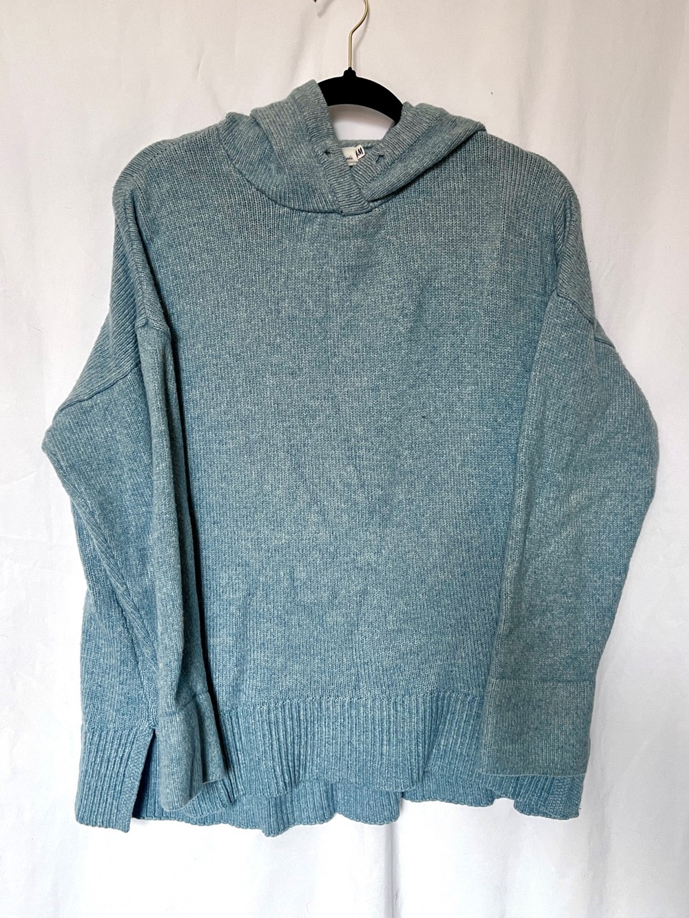 H&M Women’s Hoodie Sweater in Baby Blue